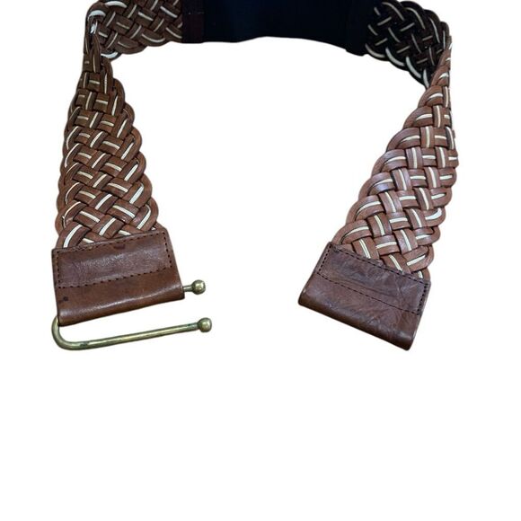Motif 56 Brown Braided Women’s Leather Bag main image 6